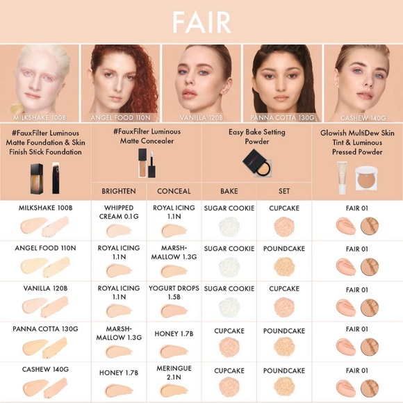 100B Milkshake - Huda Beauty #Fauxfilter Skin Finish Foundation Stick - Picture 2 of 5